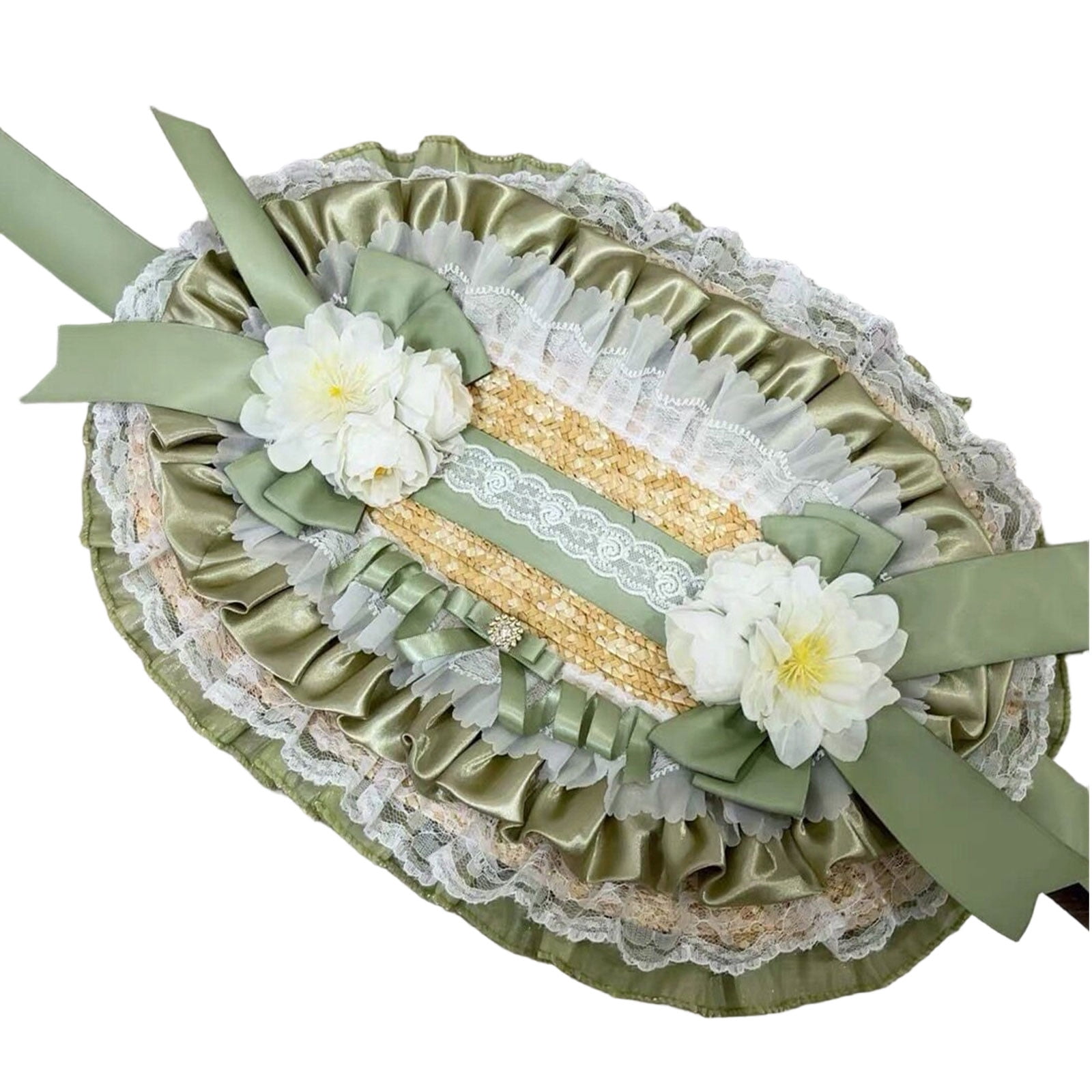 Comfortable Victorian Bonnet Lace Bonnet Cap Odorless Natural Fiber ...