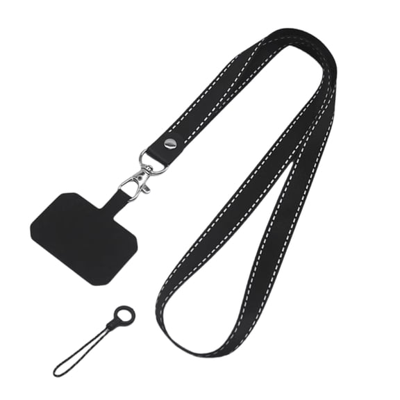 Comfortable Wearable Phone Neck Lanyard Security Straps With Clip Gasket For Outdoor Activity