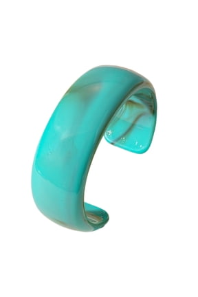 Comfortable Wide Bangle Acrylic Texture Suitable for Daily and Party Wear