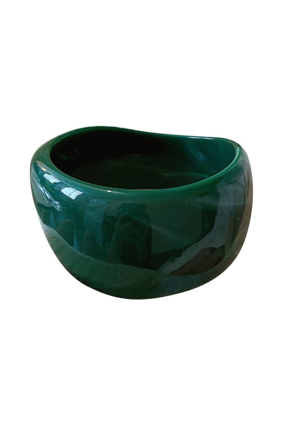 Comfortable Wide Bangle Acrylic Texture Suitable for Daily and Party Wear