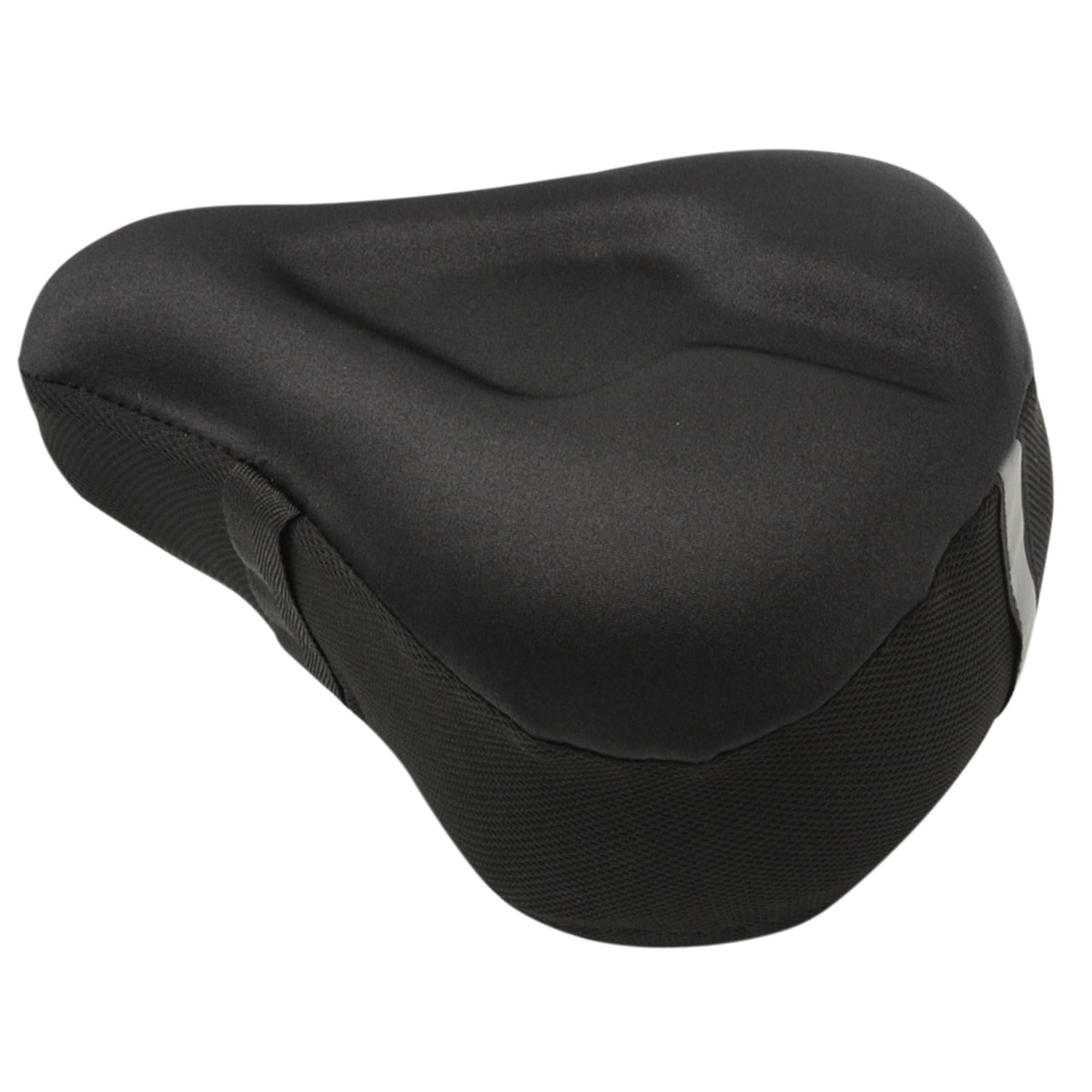 Comfortable Wide Bike Saddle - Seat is Thickened, Widened, High Padded,