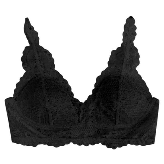 Comfortable Wireless Bra For Women Seamless Soft Support Everyday Wear Lightweight Breathable Fabric Womens Running Bra Bras Front Closure Women Bras plus Size Front Hook Low Back Sports Bra Sports