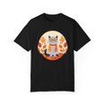 thumbnail image 1 of Comfortable Women's Cute Kitty Cat Graphic Tee T Shirt Top Short Sleeve Round Neck Black S-5XL, 1 of 5