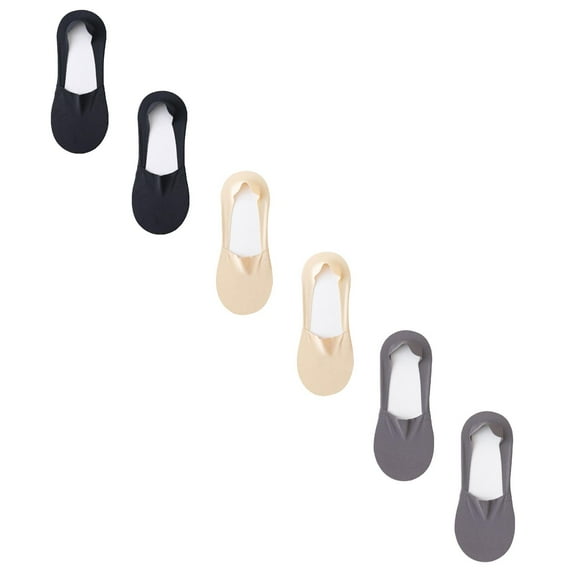 Comfortable Women's Sock Slippers Large Size Foreign Trade Rubber Cotton Socks Socks Spring Summer Autumn And Winter Men'S Short Socks,Black Women's Accessories Sock Slippers M*2+M*2+M*2