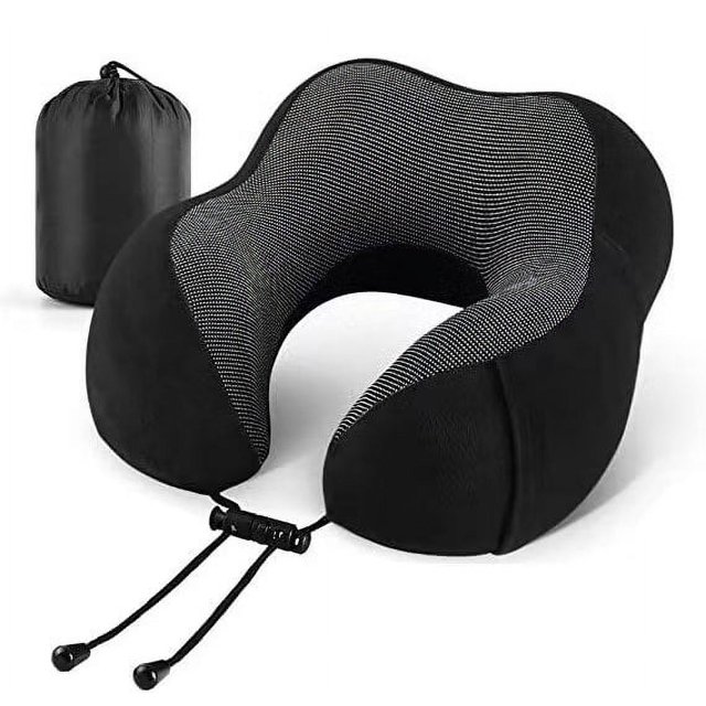 Comfortable and Lightweight Memory Foam Travel Pillow，Neck Pillows for