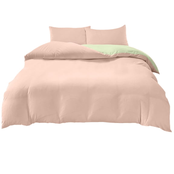 Comfortable and Soft Four-Piece Bedding Set Suitable for Student Dormitories, Fresh Color, Water Wash.