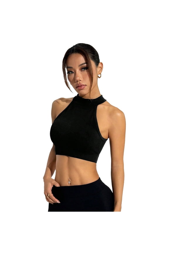 Comfortable and versatile top, black (medium size)