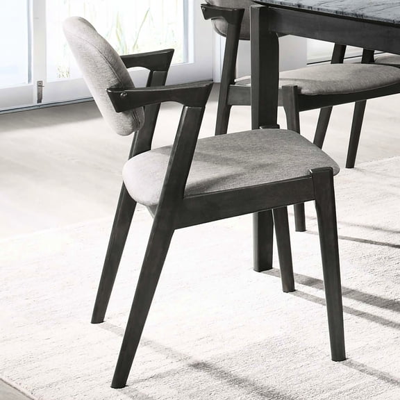 Comfortably padded seat and backrest | Great for long - time sitting at dining table or in living space