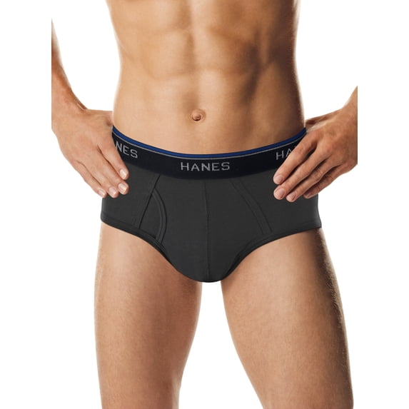 Hanes Men's 5-Pack ComfortBlend Dyed Brief with FreshIQ, Assorted, Medium