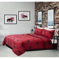 thumbnail image 1 of Comforter 3PC Set DQ Heathered Moose, 1 of 2