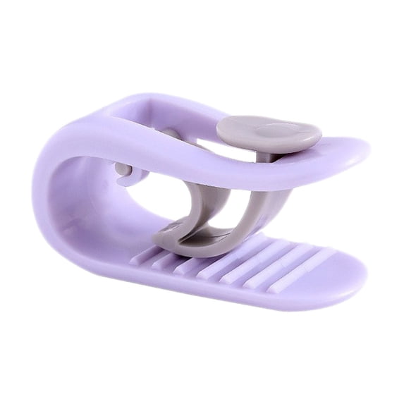 Comforter Clips for Duvet Covers,Non-Slip Bed Quilt Gripper Clip,Adjustable Elastic Mattress Sheet Fasteners Clips for Keeping Blanket from Bunching and Shifting(2.1x1x0.8")(Purple)