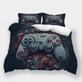 thumbnail image 1 of Comforter Cover Set Game Handle Printed Bedding Set Boys Men Hot Sale Bedspreads Bed Set,Twin (68"x86"), 1 of 5