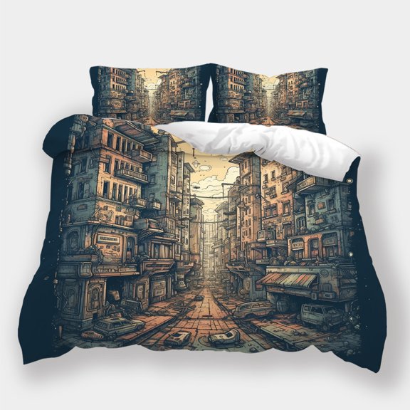 Comforter Cover Set Gamepad Printed Bedspreads Boys Men Fashion Home Textiles Bedding Set,Twin (68"x86")