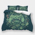 thumbnail image 1 of Comforter Cover Set Teen Adult Gamepad Printed Bedspreads Home Highend Bedding Cover Suit,King (90"x104"), 1 of 5