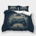 thumbnail image 1 of Comforter Cover Set Teen Adult Gamepad Printed Bedspreads Home Highend Bedding Cover Suit,Queen (90"x90"), 1 of 5