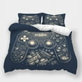 thumbnail image 1 of Comforter Cover Set Teen Adult High Quality Bedspreads Gamer Bedroom Decor Bedding Set,King (90"x104"), 1 of 5