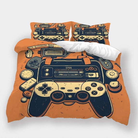 Comforter Cover Set Teen Adult High Quality Bedspreads Gamer Bedroom Decor Bedding Set,Twin (68"x86")