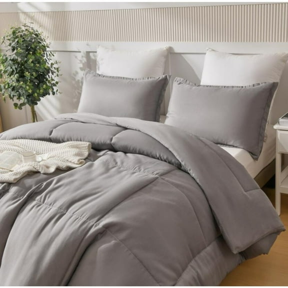 Comforter Duvet Insert All-Season | Quilted Polyester Filling in Multiple Colors | Twin/Queen/King Sizes | Washable Winter Warmth | Halloween, Thanksgiving & Christmas Gift