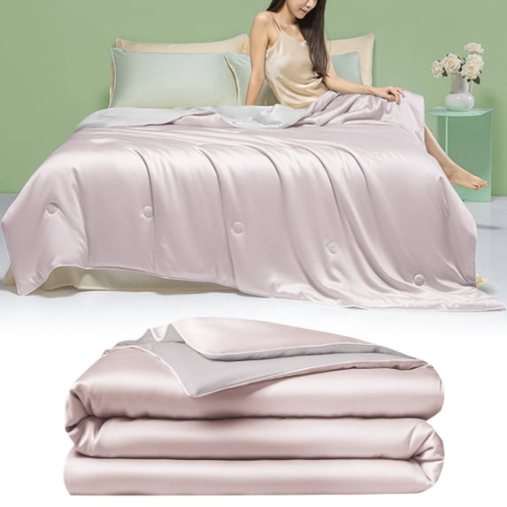 Comforter Queen Size Blankets For Hot Sleepers And Night Blue Summer Comforter For Queen Size Bed Breathable Soft Lightweight Smooth