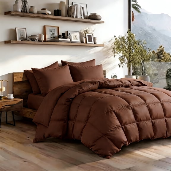 Comforter Set (2pcs) - All-Season Microfiber, Boho Farmhouse, Soft Breathable Cooling Comforter Double-Sided Cold Tech Fabric, Twin, Machine Washable, Summer Gifts For Family And Friends