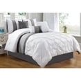 thumbnail image 1 of Safdie & Co. 7-piece Polyester Trousseau King Comforter Set in White, 1 of 3