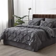 thumbnail image 1 of Comforter Set Dark Gray - 7 Piece - King, 1 of 5