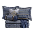 Comforter Set King Size, 7Piece Soft Bedding Quilt for a Great Night
