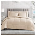 thumbnail image 1 of Comforter Set, Medium Weight - Down Alternative - Ultra Soft Microfiber - King/California King Size 3 Pieces Set with 1 Comforter and 2 Pillow Shams (King/Cal King, Ivory), 1 of 7