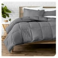 thumbnail image 1 of Comforter Set - Oversized King Size - Ultra-Soft - Goose Down Alternative - Premium 1800 Series - All Season Warmth (Oversized King, Grey), 1 of 2
