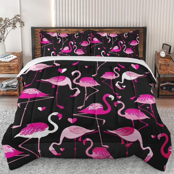 Comforter Set Size, Faith Love You Vintage Soft Bedding Set for Kids and Adults Bedroom Bed Decor, Happy Motivational Mom Comforter Set with 2 Pillowcases