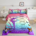 thumbnail image 1 of Comforter Set Twin Teens Gymnastics Bedding Set, Exercises Sports Bedding Comforter Sets Hippie Galaxy Duvet, Stars Print Quilted Comforter Gymnastics Lovers Gifts 2pcs, 1 of 6