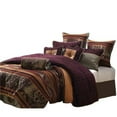 thumbnail image 1 of Comforter Set with Floral Print, Multi Color - 9 Piece - Queen Size, 1 of 1