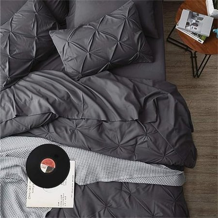 Comforter Sets - Bedding Sets Full 7 Pieces Dark Gray - Full - 7 Piece