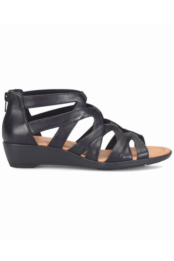 Eternia Leather Sandal, 6 W
