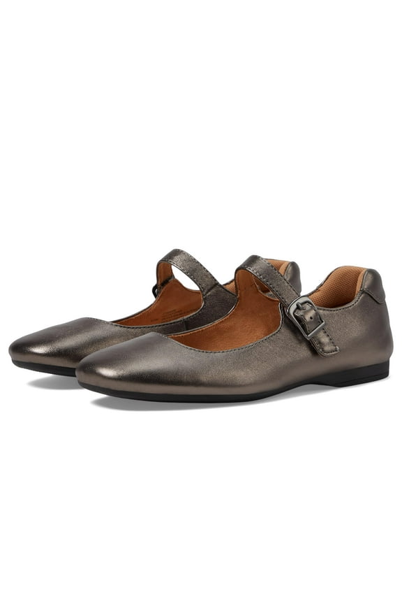 Kaylee Womens' Mary Jane Flats, Dark Pewter, 11 Wide