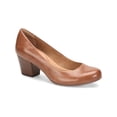thumbnail image 1 of Comfortiva Womens AMORA  Leather Memory Foam Pumps, 1 of 7