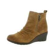 Comfortiva Womens Suede Slouchy Ankle Boots