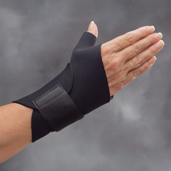 Comfortprene Thumb and Wrist Wrap, Long, Small