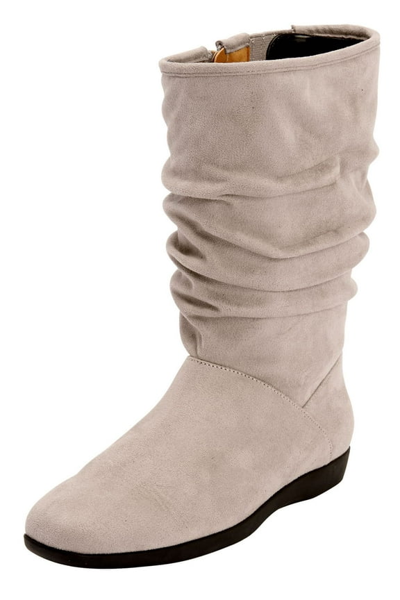 Aneela Wide Calf Slouch Boot Mid Calf Women's Winter Shoes (Wide Widths Available)