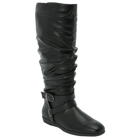 Comfortview Arya Wide Calf Slouch Boot Tall Knee High Women's Winter Shoes (Wide Widths Available)