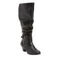 thumbnail image 1 of Comfortview Cleo Wide Calf Boot Low Heel Tall Knee High Women's Winter Shoes (Wide Widths Available), 1 of 6