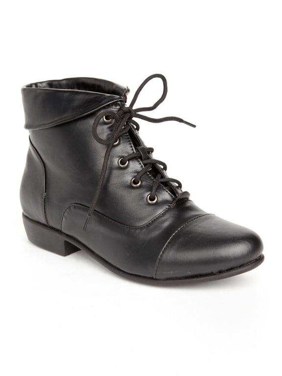 Darcy Bootie Lace-Up Short Ankle Boot Winter Shoes