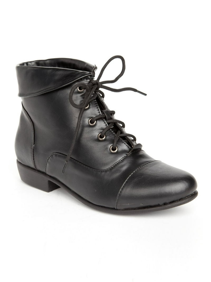 Comfortview Women's Darcy Bootie Lace-Up Wide Width Ankle Boot