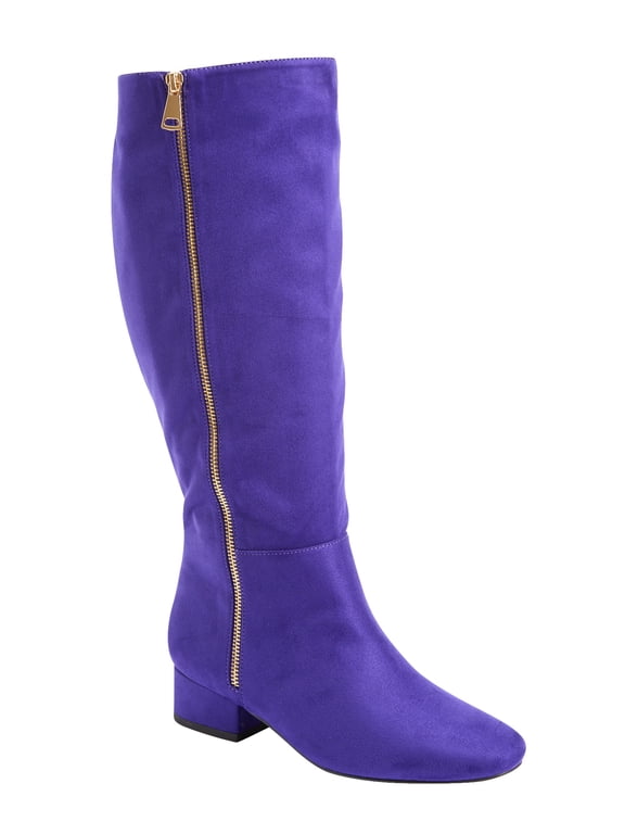 Emerald Wide Calf Boot Tall Knee High Winter Shoes