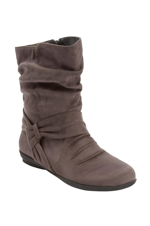 Ezra Slouch Boot Mid Calf Women's Winter Shoes (Wide Widths Available)