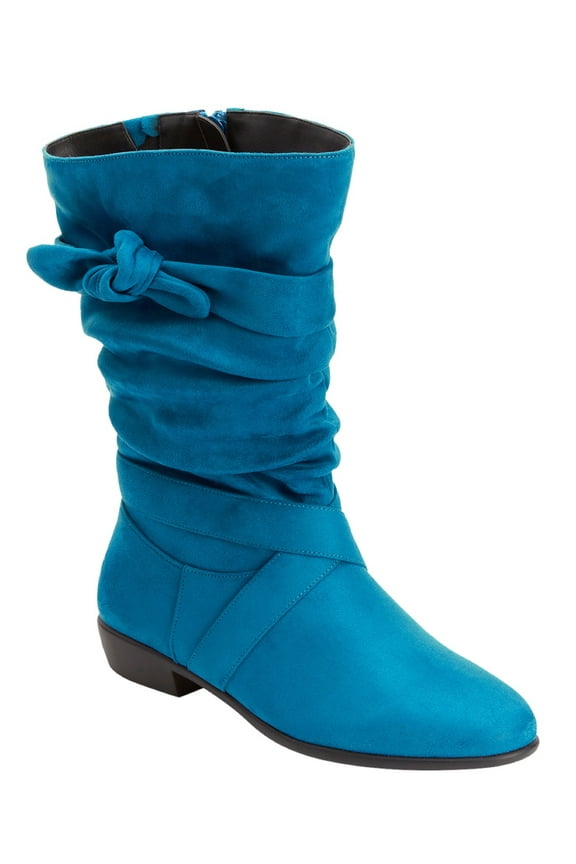 Heather Wide Calf Slouch Boot Mid Calf Women's Winter Shoes (Wide Widths Available)