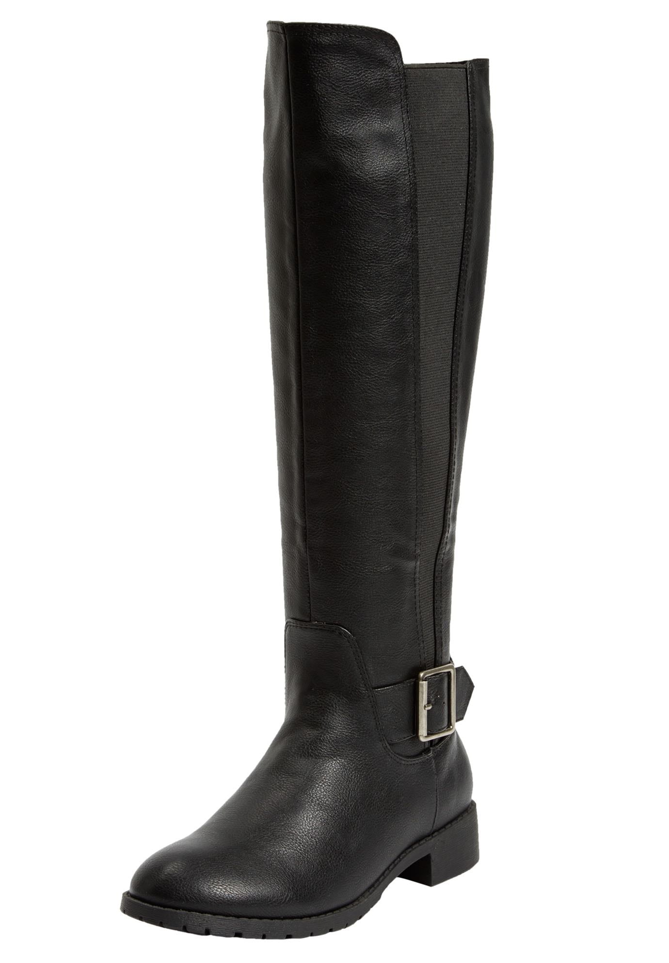 Comfortview Milan Boot Tall Knee-High Women's Fall & Winter Shoes (Wide ...