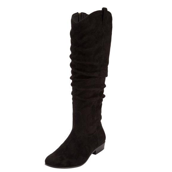 Comfortview Roderick Wide Calf Slouch Boot Tall Knee High Women's Winter Shoes (Wide Widths Available)