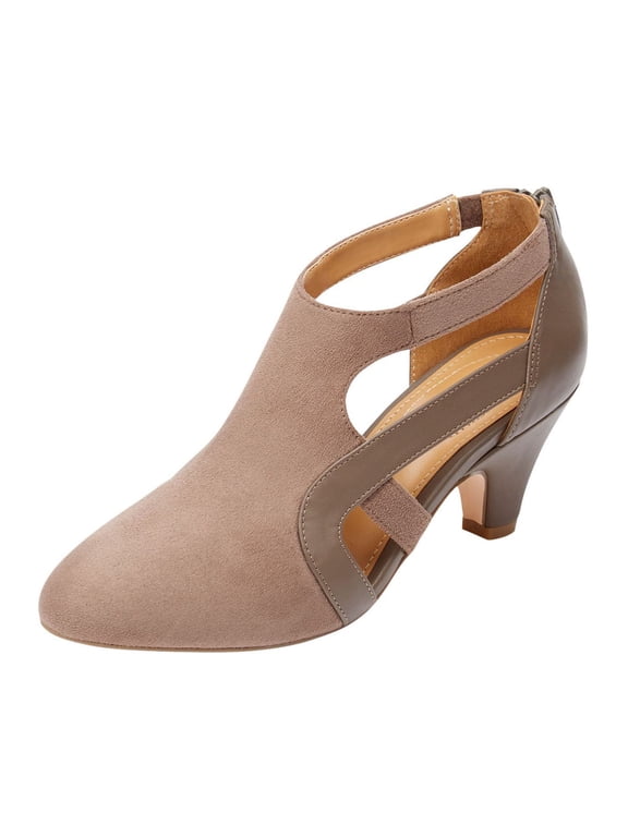 Sage Shootie Low Heel Pump Dress Shoes