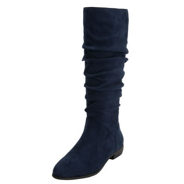 Comfortview Shelly Wide Calf Slouch Boot Tall Knee High Women's Winter Shoes (Wide Widths Available)